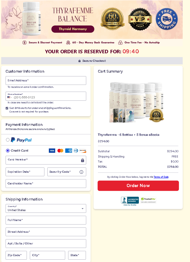 thyra femme balance checkout